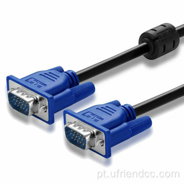 VGA masculino para fêmea VGA para VGA